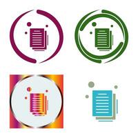 Document Vector Icon