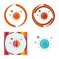 Sun Vector Icon
