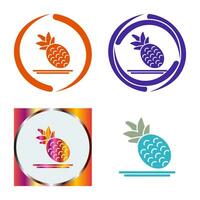 Pineapple Vector Icon