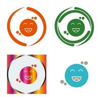 Happiness Vector Icon