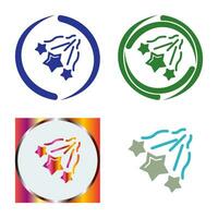Falling Stars Vector Icon