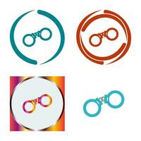 Handcuffs Vector Icon