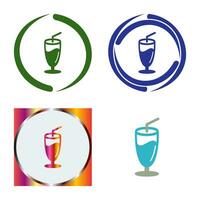 Milkshake Vector Icon