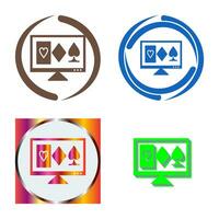 Online Gambling Vector Icon