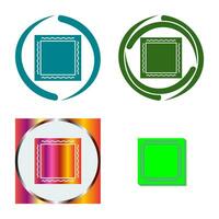 Unique Frame Vector Icon