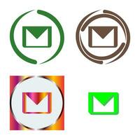 Unique Email Vector Icon