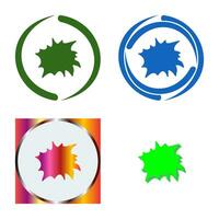 Unique Explosion Vector Icon