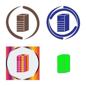 Server Network Vector Icon