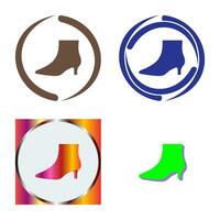 Boots with Heels Vector Icon