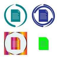 Sheet Vector Icon