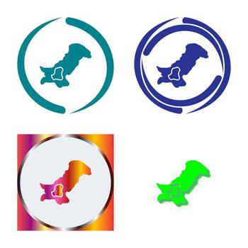 icono de vector de mapa