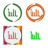 Candidate Graph Vector Icon