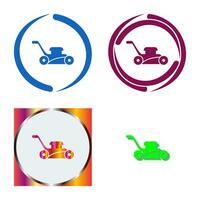 Lawn Mower Vector Icon