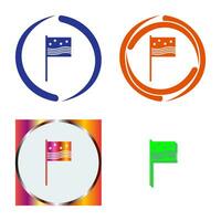 Flags Vector Icon