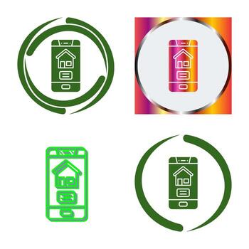 icono de vector de aplicación