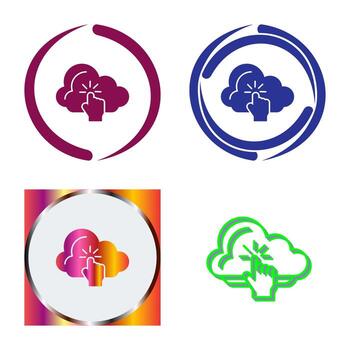 Cloud Computing Vector Icon