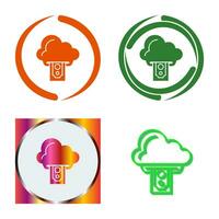 Cloud Computing Vector Icon