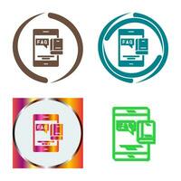 Faq Vector Icon