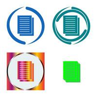 Document Vector Icon