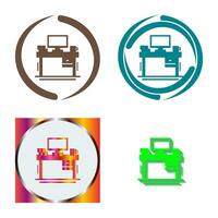 Desk Vector Icon