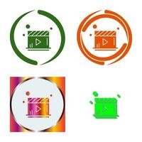 Video Player Vector Icon