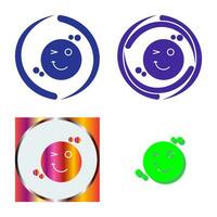 Wink Vector Icon