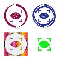 Eye Scan Vector Icon