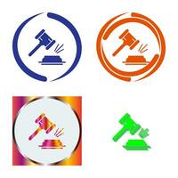 Gavel Vector Icon