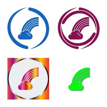 Rainbow Vector Icon