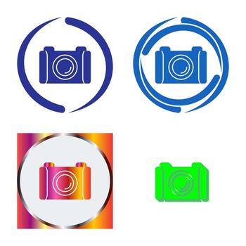 icono de vector de camara