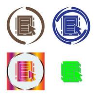 Ebook Vector Icon