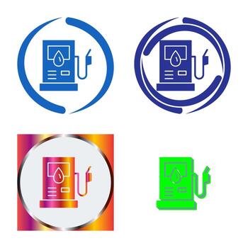 Petrol Pump Vector Icon