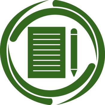Write Feedback Vector Icon