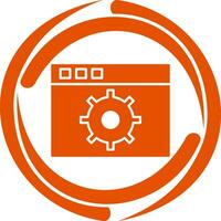 Unique Settings Vector Icon
