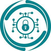 Unique Data Security Vector Icon