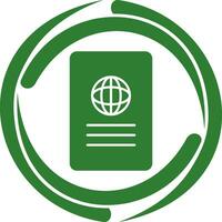 Unique Global Report Vector Icon