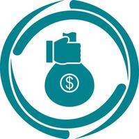 Unique Money Sharing Vector Icon