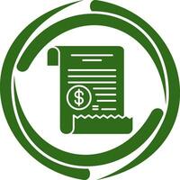 Receipt Vector Icon