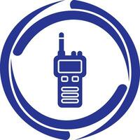 icono de vector de walki talkie