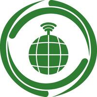 Global Signals Vector Icon