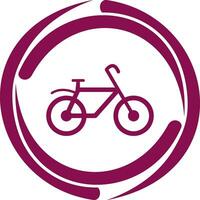 icono de vector de bicicleta