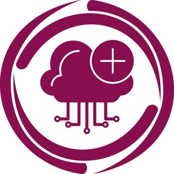 Cloud Computing Vector Icon