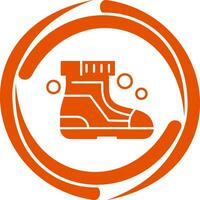 Ski Boots Vector Icon