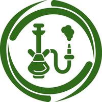 icono de vector de cachimba