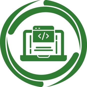 Coding Vector Icon