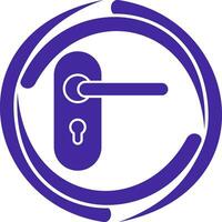 Door Lock Vector Icon