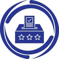 Ballot Vector Icon