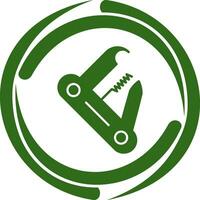 Swiss Army Knife Vector Icon