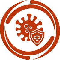 icono de vector de protección médica