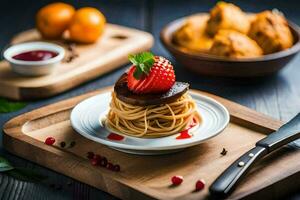the food of the future is here. AI-Generated photo